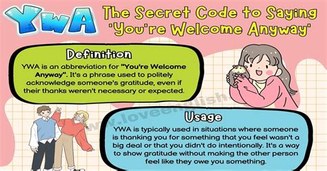 ywa means|YWA – Meaning, Origin and Usage